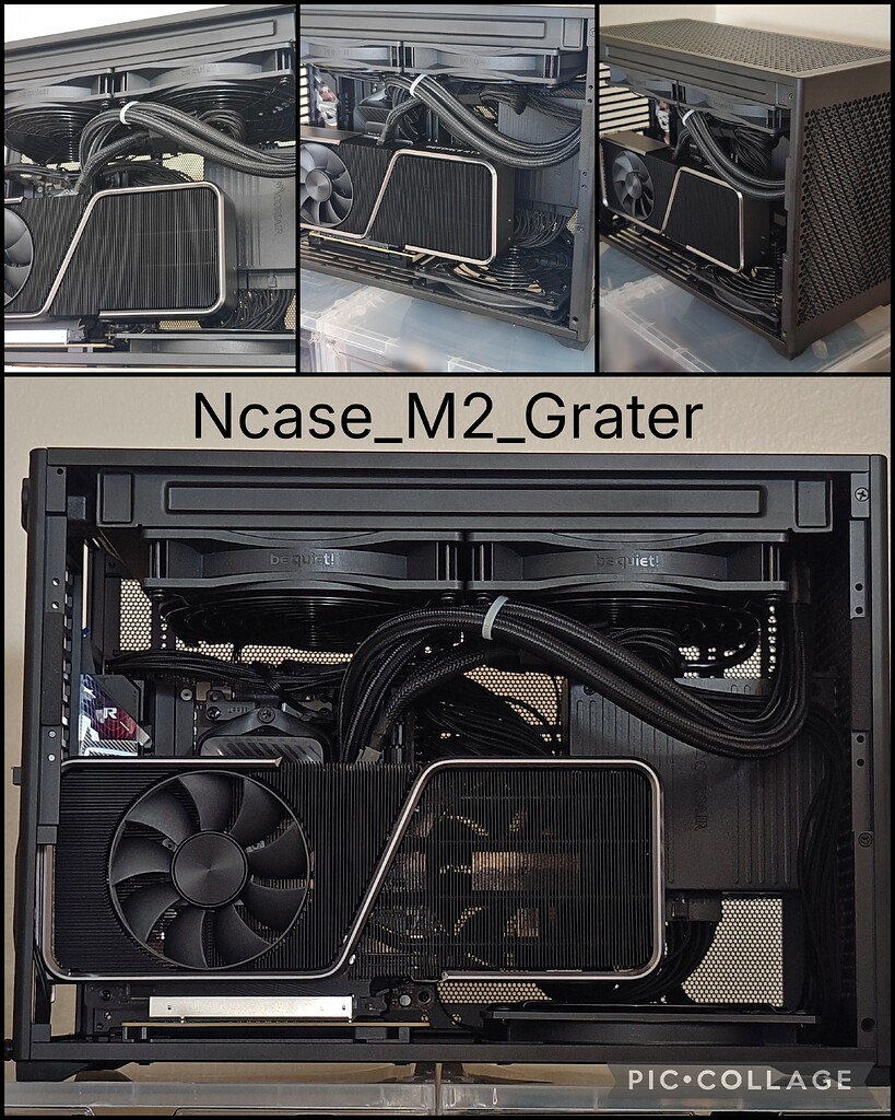 My NCASE M2 GRATER build - PC Building - Newegg Gamer Community