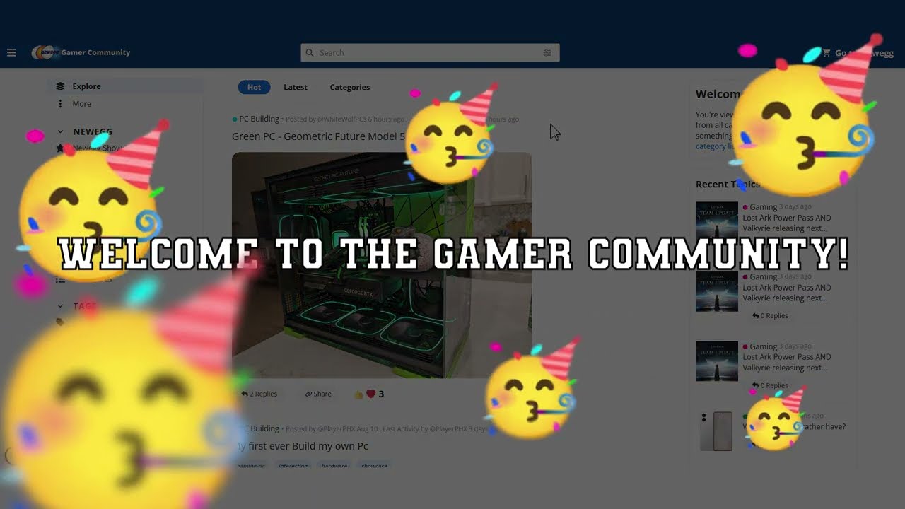 Gamer Community Welcome Guide